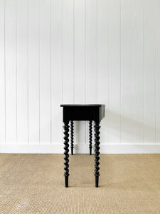 A Bow Fronted Victorian Side Table or Nightstand