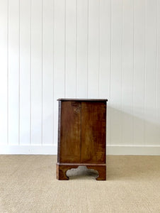 A Unique Serpentine Front Antique Mahogany Chest of Drawers