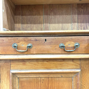 A 19th Century English Bookcase Cabinet or Hutch