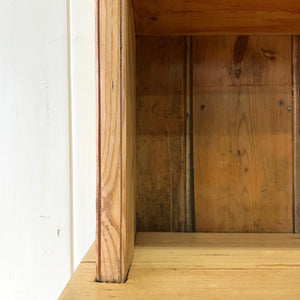 A Large Rustic Pine Welsh Dresser or Cupboard