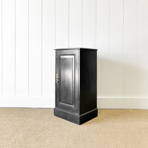 An Ebonized Antique Nightstand c1890