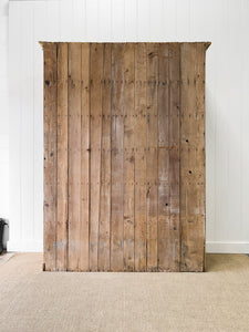 A Large 19th Century English Pine Housekeeper's  Cupboard