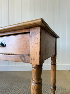 An Antique English Server or Console Table with Cup Handles