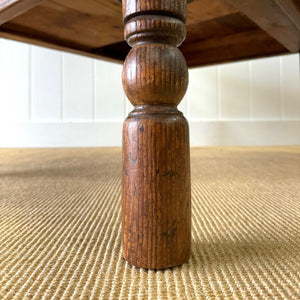 An Antique Rustic English Country Pine Coffee Table