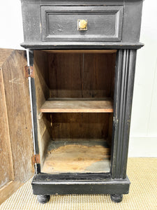 An Ebonized Antique Nightstand c1890