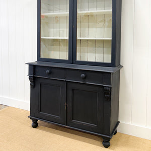 A 19th Century Ebonized Bookcase