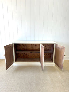 An Antique English Pine Pantry Cupboard