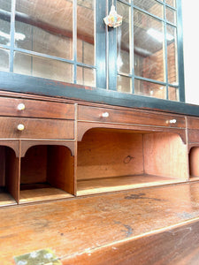 A 19th Century Pine Bookcase Cabinet or Hutch