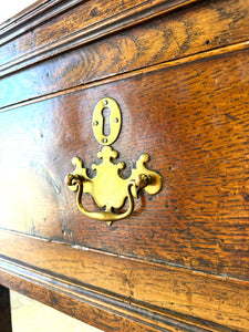 A George III Oak Welsh Dresser Base