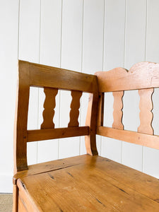 An Antique Country Hall Bench