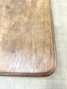 An Antique English Country Pine 6.5ft Dining Table