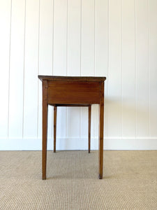 An Antique English Country Pine Console Table