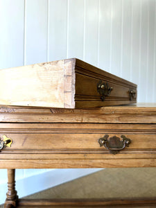 An Antique Pine Server or Console Table