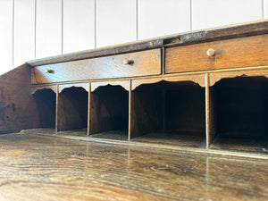 An Antique English Oak Clerk's Desk c1790