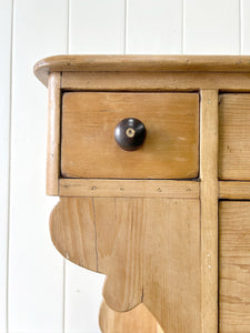 An Antique Swedish Pine Chest of Drawers/Dresser c1890