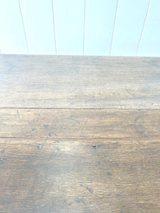 An Antique 18th Century English Country Oak 6ft Refectory Style Table