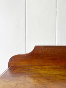 An Antique English Mahogany Chest of Drawers Dresser Tulip Feet c1890