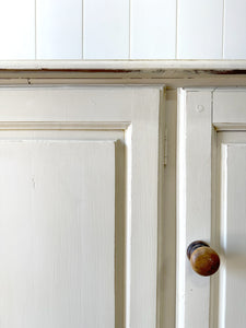 An Antique English Pine Pantry Cupboard