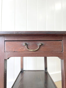 An Unusual Georgian English Mahogany Pembroke Drop Leaf Supper Table