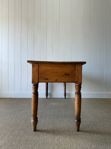 An Antique English Server or Console Table with Cup Handles