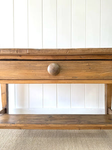 An Antique Irish Dining Server or Console Table