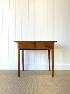 An Antique English Country Pine Console Table