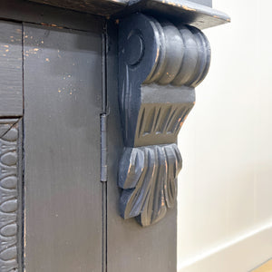 A 19th Century Ebonized Bookcase