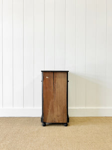 An Ebonized Antique Nightstand c1890