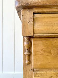 A Victorian Lincolnshire Pine Dresser