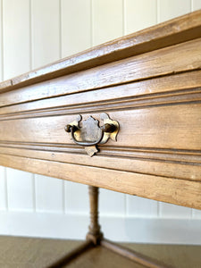 An Antique Pine Server or Console Table