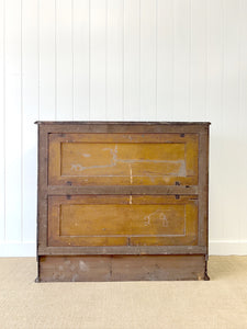 An Antique English William III Oak Clothes Cupboard