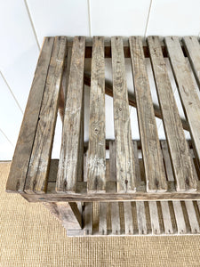 A Charming Antique Console Table or Potting Table