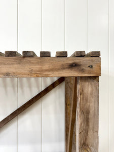 A Charming Antique Console Table or Potting Table