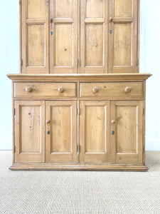 A Large 19th Century English Housekeeper's Cupboard