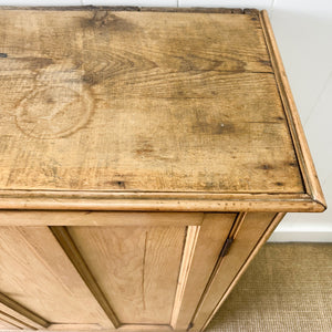 An Antique English Pine Pantry Cupboard