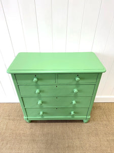 A Large Pine Chest of Drawers Dresser c1890