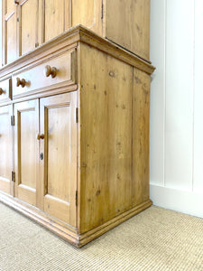 A Large 19th Century English Housekeeper's Cupboard