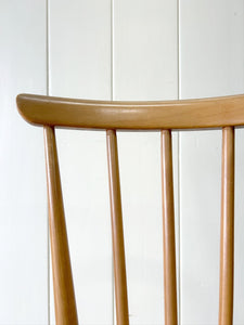 A Set of 4 Ercol Stick Back or Windsor Chairs