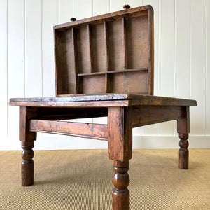 An Antique Rustic English Country Pine Coffee Table