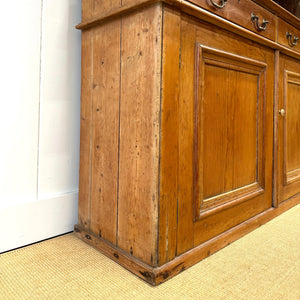 A 19th Century English Bookcase Cabinet or Hutch