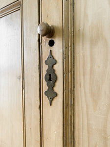 A Large 19th Century English Pine Housekeeper's  Cupboard