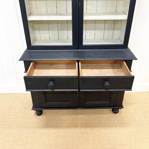 A 19th Century Ebonized Bookcase