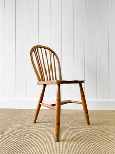 A Set of 10 Hoop Back Victorian Chairs