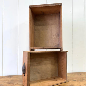 A Large Antique English Bank of Drawers Sideboard or Server c1890