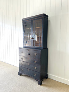 A 19th Century Pine Bookcase Cabinet or Hutch