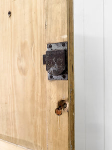 A Large 19th Century English Pine Housekeeper's  Cupboard