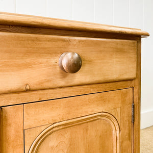 An Antique English Pine Sideboard c1890