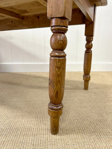 An Antique English Country Pine 6ft Dining Table