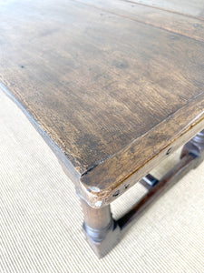 An Antique 18th Century English Country Oak 6ft Refectory Style Table