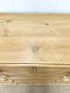 A 19th Century English Chest of Drawers or Dresser